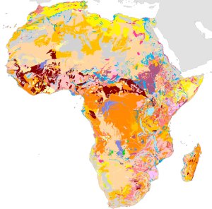 MDG soil map of Africa